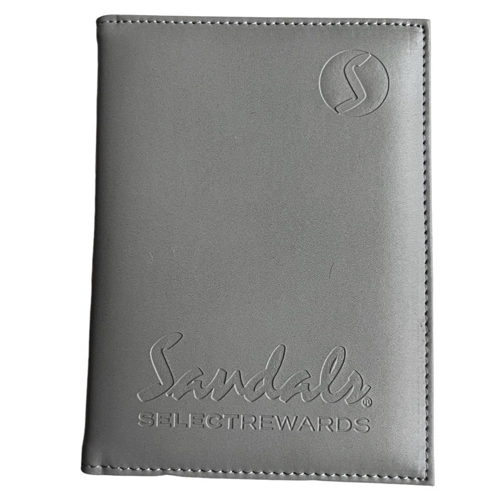 Sandals Passport and Card Holder Wallet — Grey